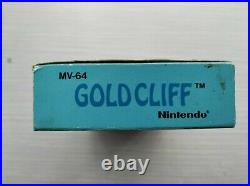Gold Cliff Nintendo Game & Watch Complete in box Near mint