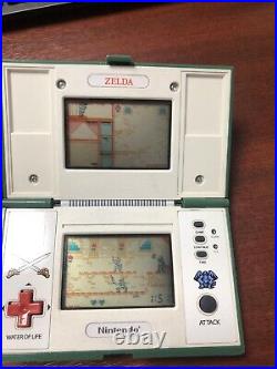 Handheld Nintendo Game & Watch Zelda ZL-65 Multi-Screen 1989 Japan Working VGC