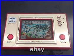 In hand Repair live video available? Nintendo Game Watch Octopus OC-22
