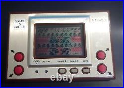In hand Repair video available Nintendo Game & Watch Manhole MH-06 Gold Series