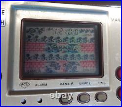 In hand Repair video available Nintendo Game & Watch Manhole MH-06 Gold Series