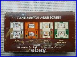 Jeu Donkey Kong 2 Game & Watch Nintendo Multi screen JR-55 Authentic LCD CIB