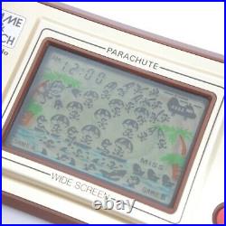 LCD PARACHUTE Wide Screen Game Watch PR-21 Boxed Tested Nintendo JAPAN 2526
