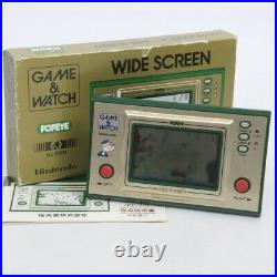 LCD POPEYE Game Watch Console System PP-23 Boxed Nintendo Tested JAPAN Ref 0901