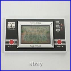 LCD TURTLE BRIDGE Game Watch TL-28 Boxed Tested Nintendo 1001