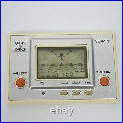 LCD VERMIN MT-03 Boxed Game Watch Handheld Tested Nintendo JAPAN Ref 2823