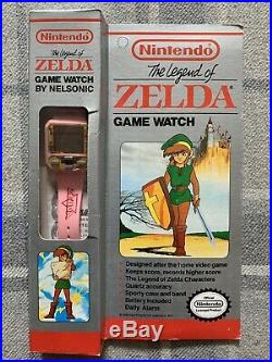 Legend of Zelda Game Watch Nintendo Nelsonic Unopened Sealed New 1989 Pink