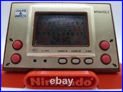 Manhole Vintage Nintendo Game & Watch Game Rare