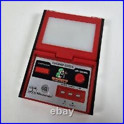 Mario Bombs Away Nintendo Game and Watch Panorama Screen Working Handheld TB-94