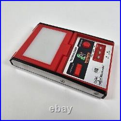 Mario Bombs Away Nintendo Game and Watch Panorama Screen Working Handheld TB-94