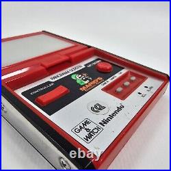 Mario Bombs Away Nintendo Game and Watch Panorama Screen Working Handheld TB-94