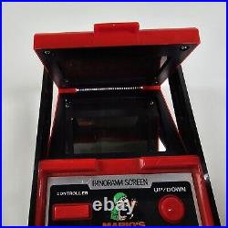 Mario Bombs Away Nintendo Game and Watch Panorama Screen Working Handheld TB-94