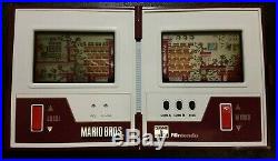 Mario Bros MW-56 Vintage Game & Watch Boxed Nintendo Video Console 1983 Japan