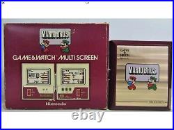 Mario Bros Nintendo Boxed Game and Watch Multi Screen Vintage Retro