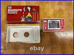 Mario Cement Factory Nintendo Game And Watch! Ml-102