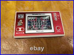 Mario Cement Factory Nintendo Game And Watch! Ml-102