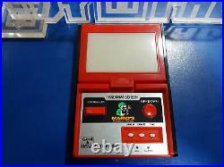 Mario's Bombs Away Nintendo Game & Watch Panorama Screen TB-94 jeu LCD game