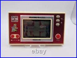 Mario's Cement Factory Nintendo Game & Watch Fully Tested & Working