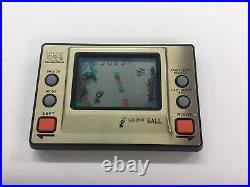 Masudaya Play & Time Coconut Ball Boxed Working Very Clean 4974 Game And Watch