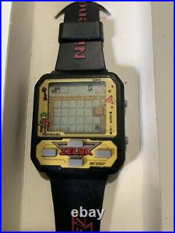 Mint In Box Working With Battery Nintendo Black Zelda Watch Game By Nelsonic