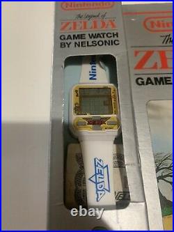 Mint In Box Working With Battery Nintendo Rare White Zelda Watch Game By Nelsonic