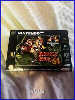 N64 DONKEY KONG 64 Nintendo 64 PAL Boxed