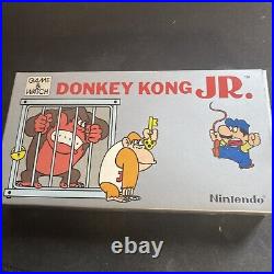 NEW Game & Watch Donkey Kong jr 1982 Japan GREAT OUTER BOX MIRACLE ITEM