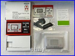 NEW Nintendo Limited Game & Watch Ball in Box Japan Retro Console Collection