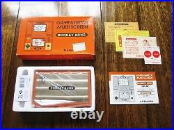 NINTENDO Donkey Kong Game & Watch DK-52 1982 in Excellent Condition