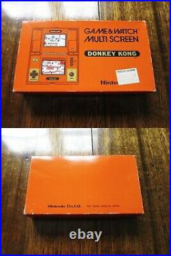 NINTENDO Donkey Kong Game & Watch DK-52 1982 in Excellent Condition