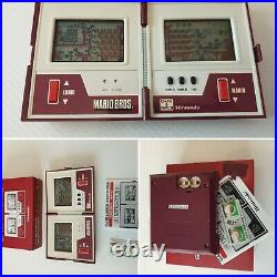 NINTENDO GAME AND WATCH MARIO COLLECTION 3 RETRO GAMES + 35 YEAR ltd UNIT