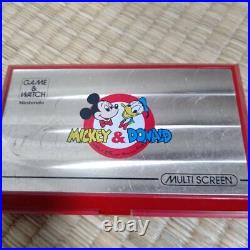 NINTENDO GAME & WATCH Mickey & Donald Multi Screen Vintage