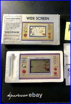 NINTENDO GAME & WATCH Tricotronic Snoopy Tennis