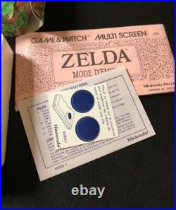 NINTENDO GAME & WATCH Zelda French Edition