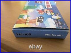 NINTENDO Game & Watch Super Mario Bros YM-105 1988 Excellent Condition