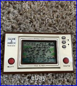 NINTENDO Parachute Game & Watch COMPLETE BOX TESTED/ WORKS