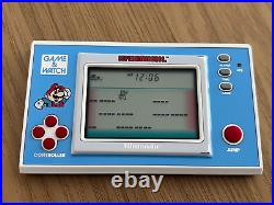 Near Mint Nintendo Game and Watch Super Mario Bros 1988 Game -? Make Any Offer