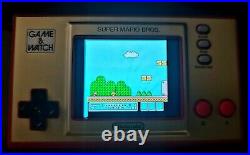 New Modded Nintendo Game and Watch Super Mario Bros Electronic Hand Held Console