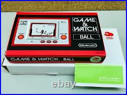 New Rare Nintendo Game & Watch BALL Japan Limited Product Item Complete games