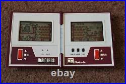 Nintendo Cgl Game And Watch Mario Bros Mw-56 1983 In Superb Condition