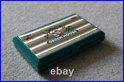 Nintendo Cgl Game & Watch Green House Gh-54 1982 Very Good Condition