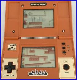 Nintendo Cgl Game & Watch Multi Screen Donkey Kong Mint Box Case Instruction