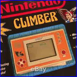Nintendo Climber Game Watch not opened Overseas English Rare EMS F/s