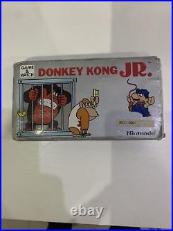 Nintendo Donkey Kong Jr. Working Game & Watch Boxed NES SNES Super Mario DJ-101