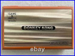 Nintendo GAME & WATCH Donkey Kong DK-52 2nd Edition Multi-Screen very good