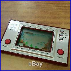 Nintendo GAME&WATCH OCTOPUS Wide Screen console Vantage Rare Game in 1981 Japan