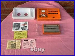 Nintendo Game And Watch Boxed Donkey Kong, Dk-52, Paperwork, Etc