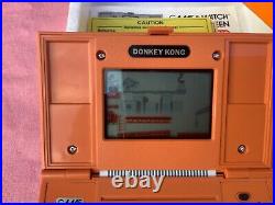 Nintendo Game And Watch Boxed Donkey Kong, Dk-52, Paperwork, Etc