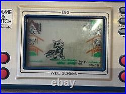 Nintendo Game And Watch Egg (EG-26) RARE, In Perfect Working Condition With Box