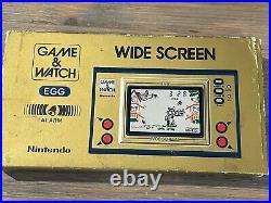 Nintendo Game And Watch Egg (EG-26) RARE, In Perfect Working Condition With Box